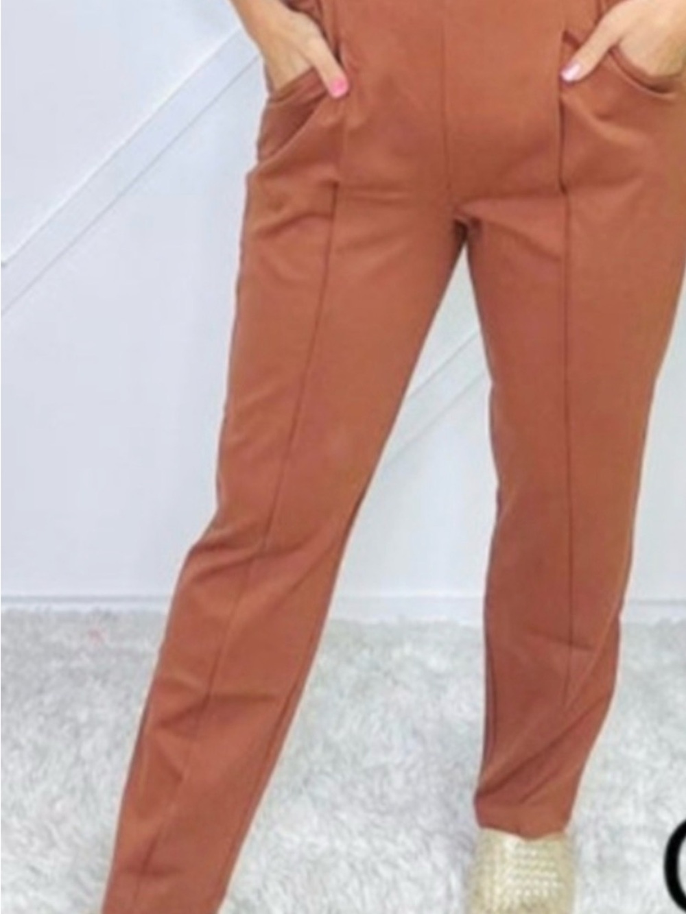 CARAMEL Dear Scarlett EVERYWHERE PANT - (see matching jacket) - Picture 3 of 3